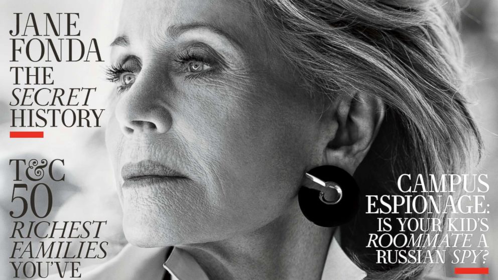 PHOTO: Jane Fonda appears on the November 2017 cover of Town & Country.