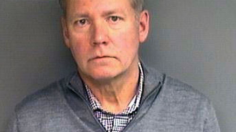 This booking photograph released Wednesday, Jan. 16, 2019, by the Stamford, Conn., Police Department shows Chris Hansen, former host of the television program "To Catch a Predator," arrested Monday in his hometown of Stamford, on charges he he wrote 