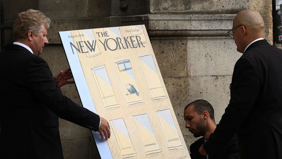 Photo of La France rend hommage au célèbre dessinateur new-yorkais Simbe