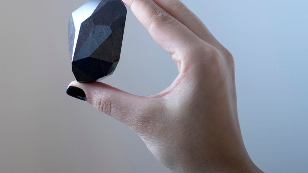 Out of this world: 555.55-carat black diamond lands in Dubai