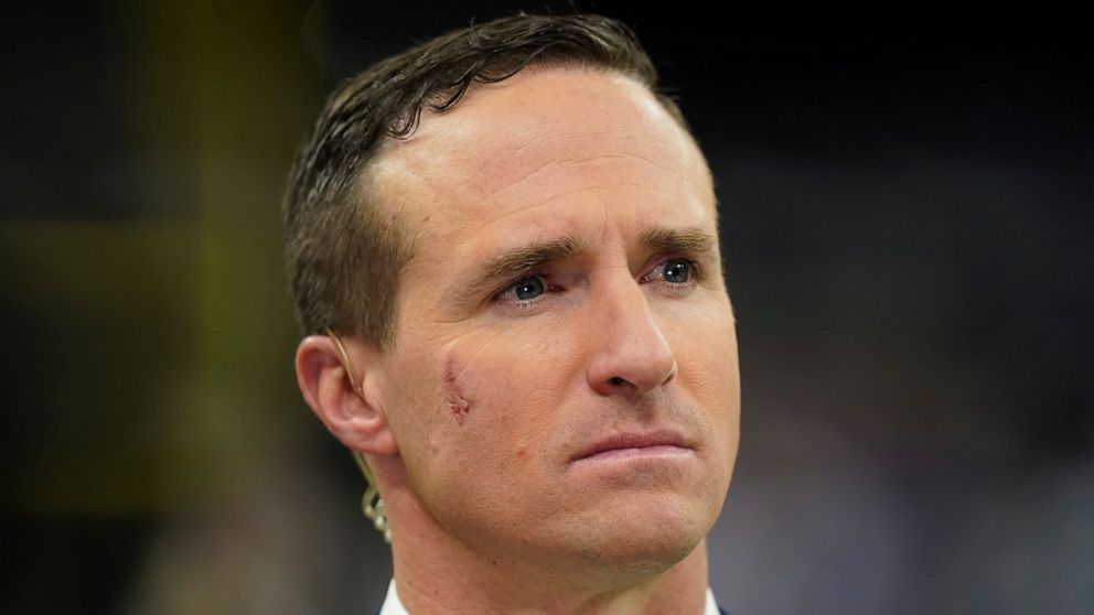 Brees won't return for NBC's NFL and Notre Dame coverage