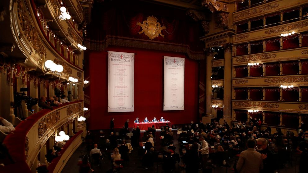 La Scala announces 2021-21 season, with hope of fewer limits