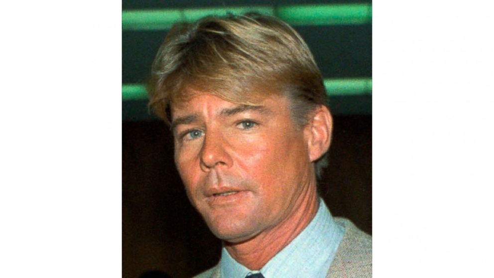 FILE - This September 1986 file photo shows actor Jan-Michael Vincent. Vincent, known for starring in the television series "Airwolf," died Feb. 10, 2019. He was 73. (AP Photo/Nick Ut, File)