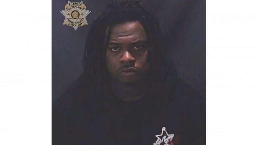 This image provided by the Fulton County Sheriff's Office shows rapper Gunna, whose given name is Sergio Kitchens. Rapper Gunna was booked into a jail in Atlanta Wednesday, May 11, 2022 on a racketeering charge after he was indicted with fellow rappe