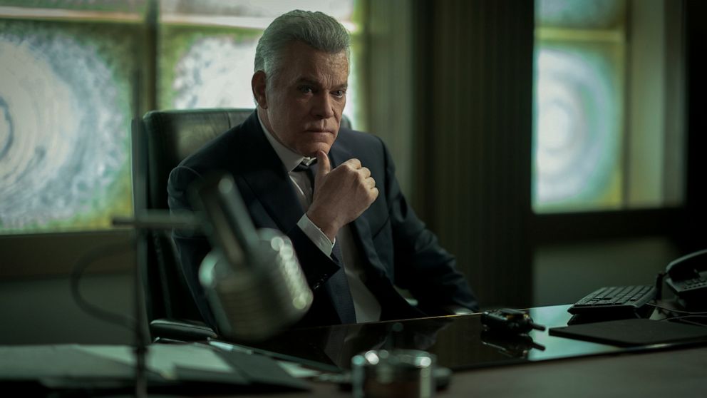 This image released by Amazon Prime Video shows Ray Liotta in a scene from the series "Hanna." Liotta, the actor best known for playing mobster Henry Hill in “Goodfellas” and baseball player Shoeless Joe Jackson in “Field of Dreams,” has died. He was