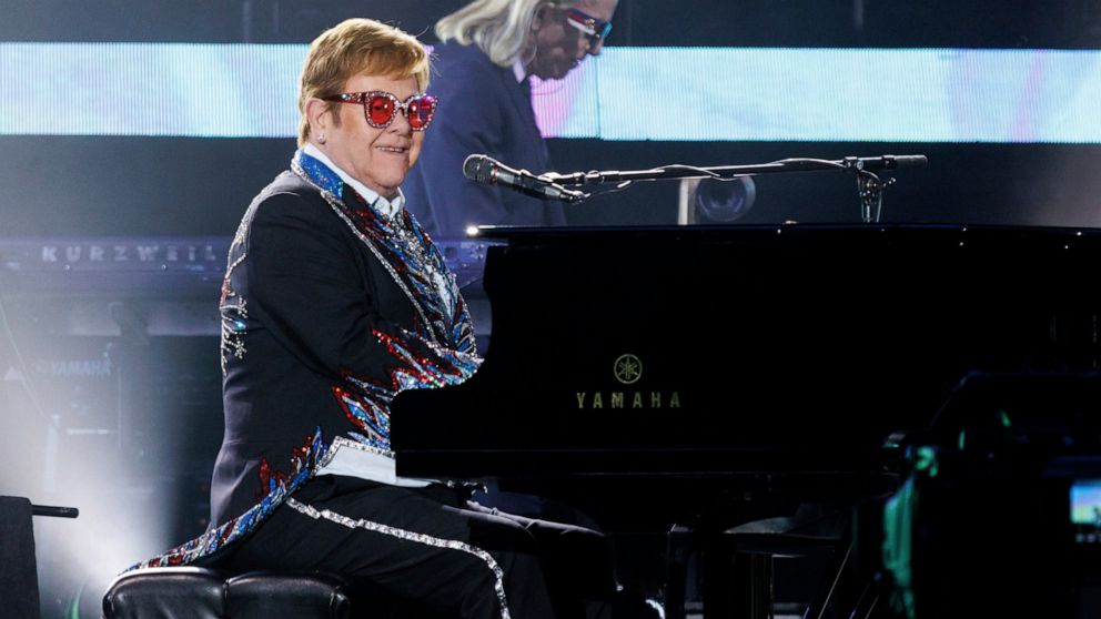 Elton John rockets toward retirement at Dodger Stadium Verve times
