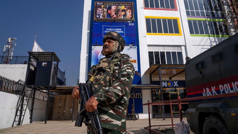 Cinema opens in Kashmir city after 14 years but few turn up