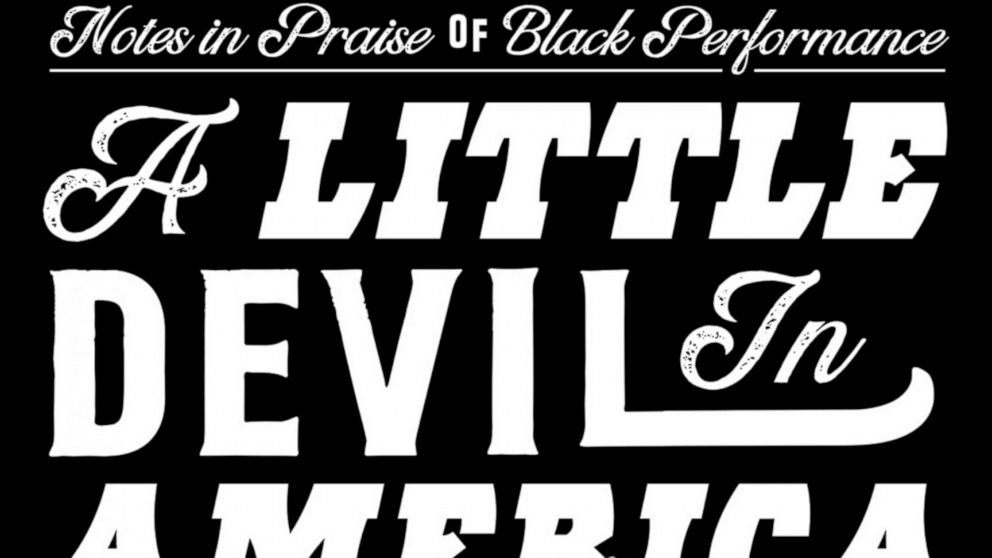 This cover image provided by Random House shows "A Little Devil in America: Notes in Praise of Black Performance" by Hanif Abdurraqib. (Random House via AP)