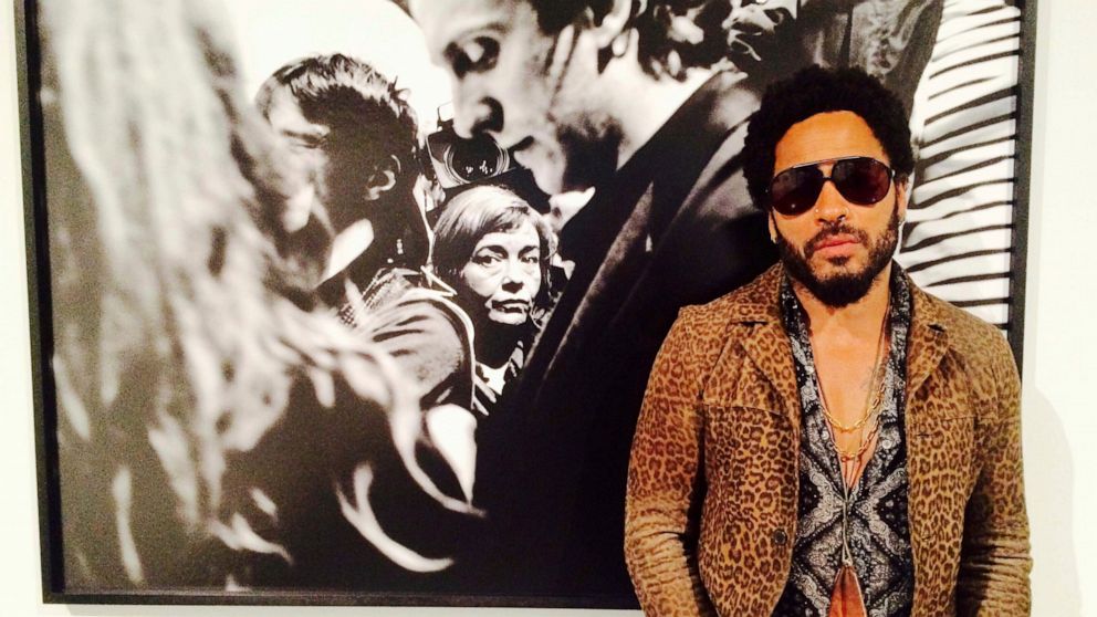 Lenny Kravitz wows at private party during Miami Art week