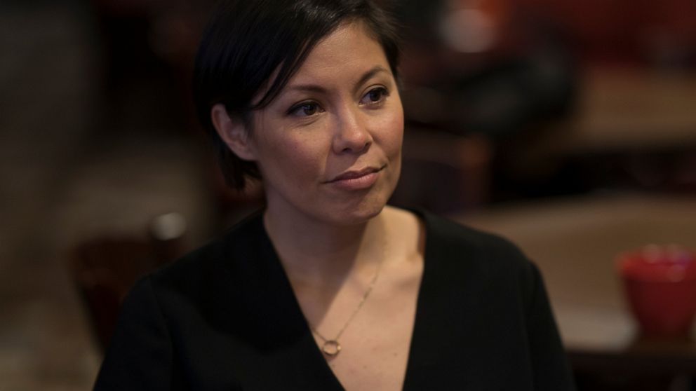This image released by Showtime shows journalist Alex Wagner from "The Circus: Inside the Wildest Political Show on Earth." MSNBC named Wagner as host of its 9 p.m. weeknight show on the four nights that Rachel Maddow is not working. (Alison Cohen Ro