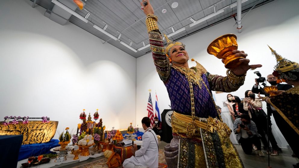Religious artifacts returned to Thailand after decades
