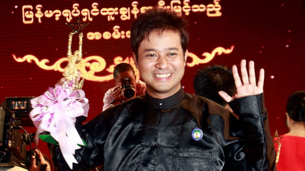 Myanmar pardons celebrities jailed for anti-military views