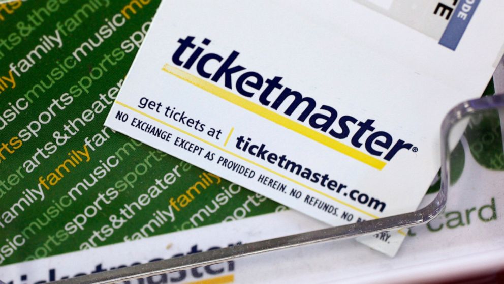FILE - Ticketmaster tickets and gift cards are shown at a box office in San Jose, Calif., on May 11, 2009. A pre-sale for Swift's U.S. tour next year resulted in crash after crash on Ticketmaster. A pre-sale for Swift's U.S. tour next year resulted i