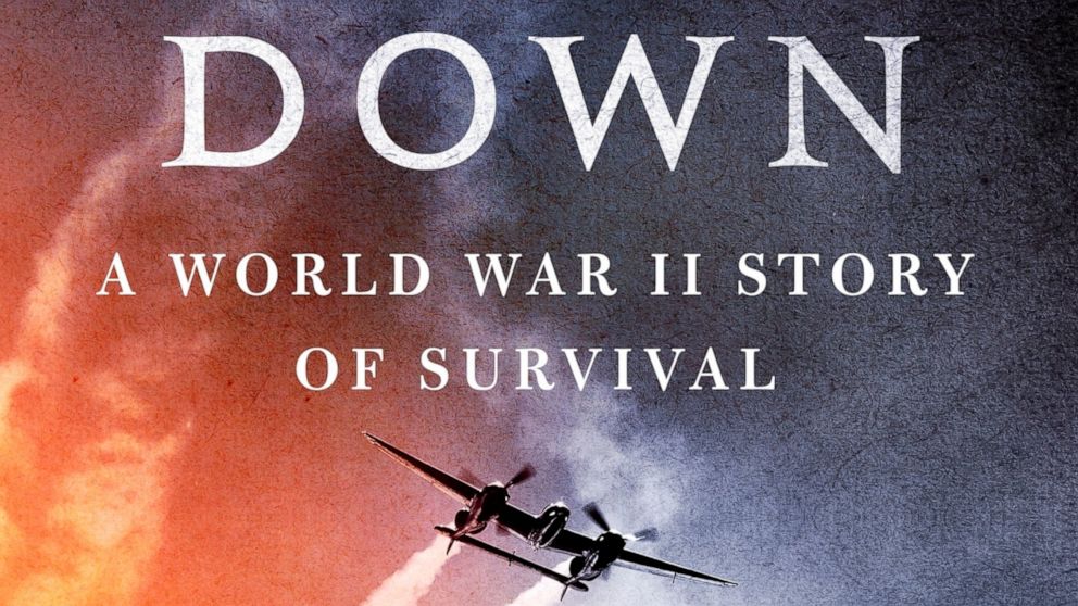 This cover image released by St. Martin’s Press shows "Lightning Down: Lightning Down: A World War II Story of Survival" by Tom Clavin. (St. Martin’s Press via AP)