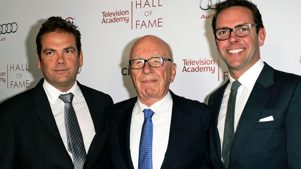 Rupert Murdoch, Lachlan, James Murdoch