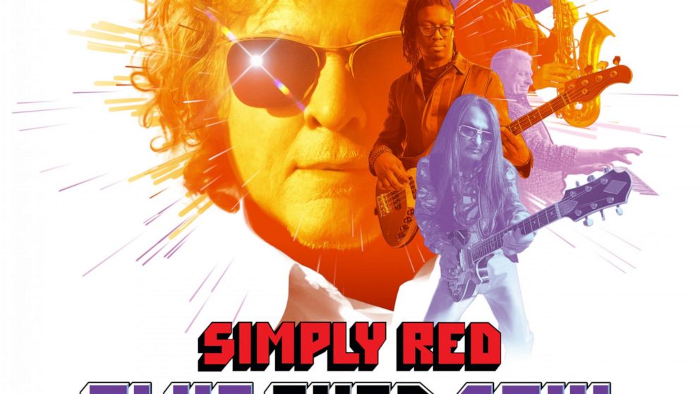 This cover image released by BMG shows "Blue Eyes Soul" by Simply Red. (BMG via AP)