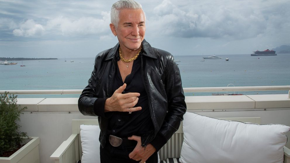 Director Baz Luhrmann poses for portrait photographs for the film 'Elvis' at the 75th international film festival, Cannes, southern France, Wednesday, May 25, 2022. (Photo by Joel C Ryan/Invision/AP)