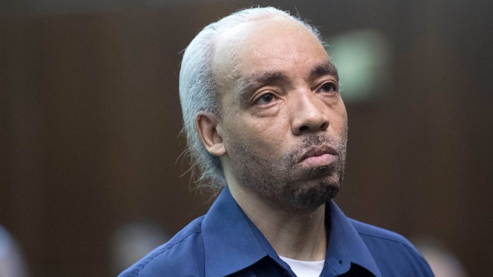 FILE - Rapper Kidd Creole, whose real name is Nathaniel Glover, is arraigned in New York Thursday, Aug. 3, 2017, after he was arrested on a murder charge. A Manhattan jury on Wednesday, April 6, 2022 found rapper Kidd Creole guilty of manslaughter in