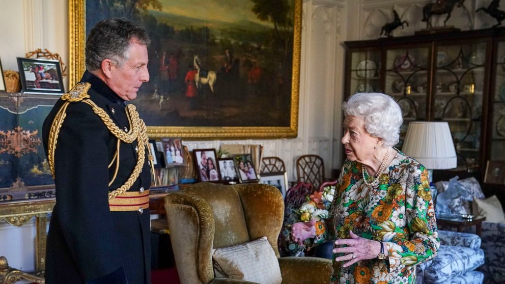 Queen carries out in-person audience at Windsor Castle