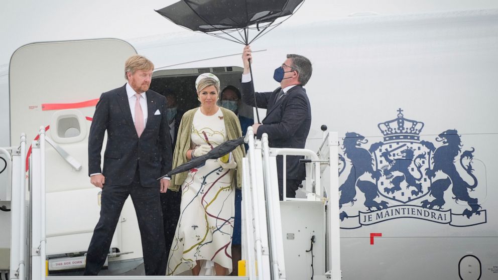Dutch royals arrive in Germany for 3-day state visit