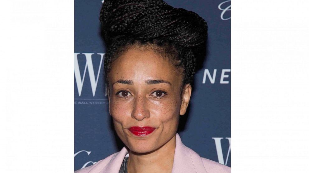 FILE - Author Zadie Smith attends the WSJ Magazine Innovator Awards in New York on Nov. 4, 2015. Smith is this year’s winner of the PEN/Audible Literary Service Award, an honor previously given to notable authors Toni Morrison, Stephen Sondheim and M