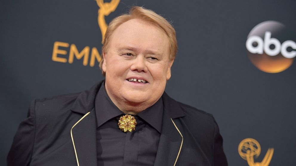 FILE - Actor-comedian Louie Anderson appears at the 68th Primetime Emmy Awards in Los Angeles on Sept. 18, 2016. A spokesman for Anderson says he is being treated for cancer in a Las Vegas hospital. Anderson's publicist says he was diagnosed with a t