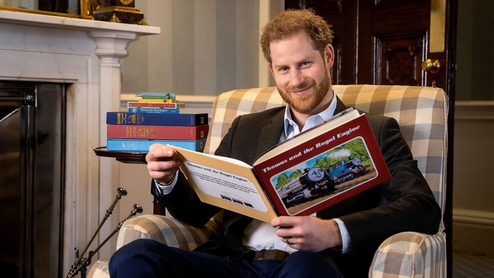 Prince Harry records message for Thomas the Tank Engine - ABC News