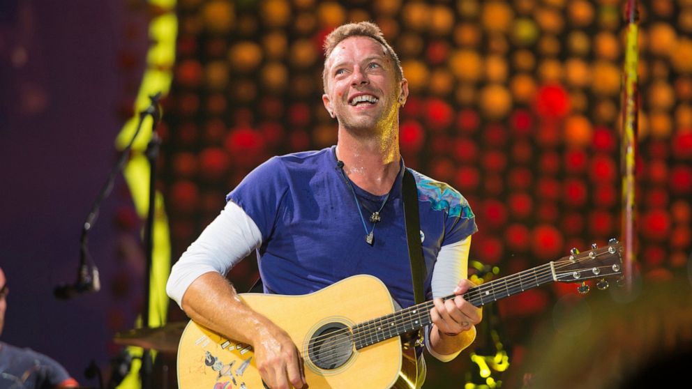 Coldplay get galactic with airy album 'Music of the Spheres'