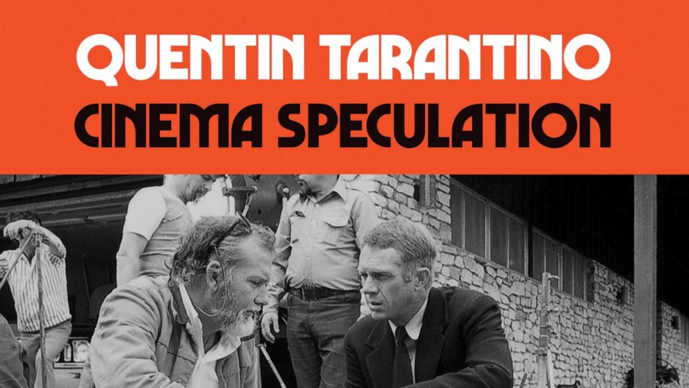 This cover image released by Harper shows "Cinema Speculation" by filmmaker Quentin Tarantino. The book, releasing Oct. 25, will center on films from the 1970s that influenced the director during childhood. (Harper via AP)