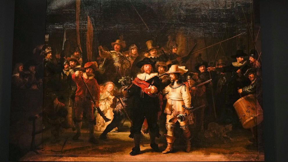 Museum to fix 'ripples' in Rembrandt's 'Night Watch'