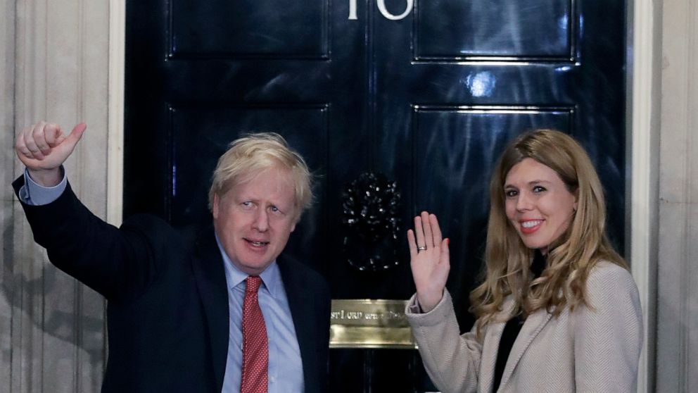 British Leader Boris Johnson Girlfriend Expecting Baby Abc News