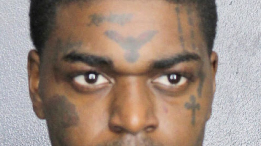 This image provided by Broward County, Fla., Sheriff's Office, shows Bill K. Kapri, known as rapper Kodak Black, who was was arrested Friday, July 15, 2022, in South Florida, on charges of trafficking in oxycodone and possession of a controlled subst