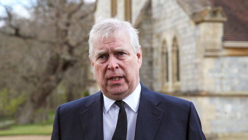 Prince Andrew acknowledges he faces US sex assault lawsuit