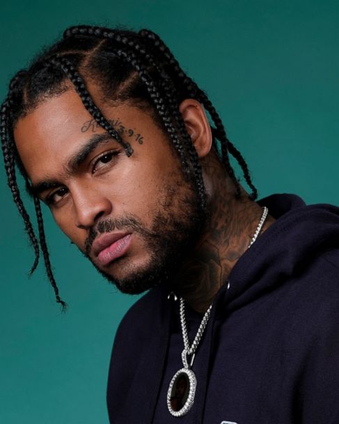 The 36-yaşında 192 cm uzunluğunda Dave East tarihli 2024