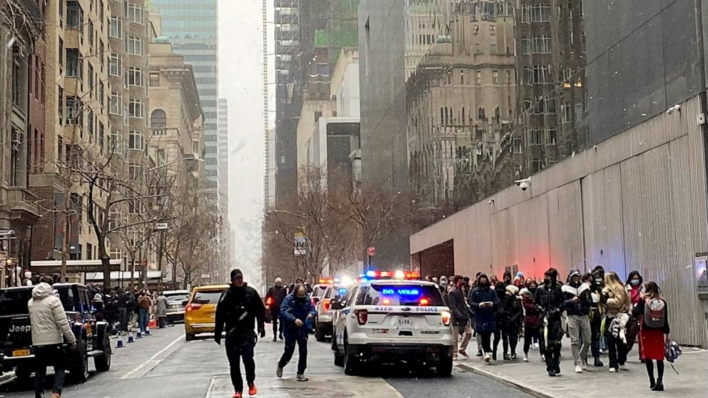 Police: 2 stable after stabbing attack at New York's MoMA