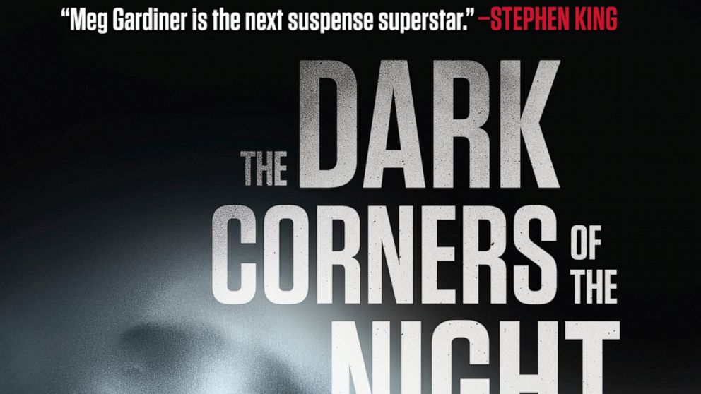 This cover image released by Blackstone shows "The Dark Corners of the Night" by Meg Gardiner. (Blackstone via AP)