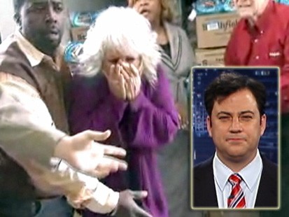 VIDEO: Jimmy Kimmel puts TV chef Paula Deens food mishap to music.