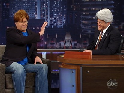 VIDEO: Kimmels spoof of The Jay Leno Show includes an appearance by Chevy Chase.