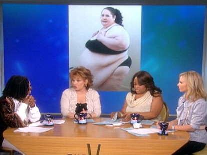 VIDEO: The View criticizes a N.J. mom whos trying to become the worlds fattest woman.
