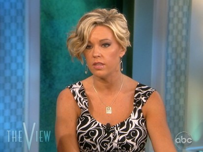 VIDEO: Kate Gosselin talks about her childrens nanny on The View.