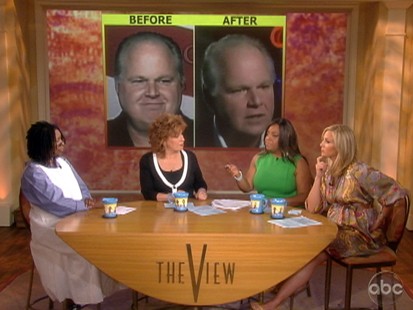 VIDEO: The View talks about Rush Limbaughs weight loss.