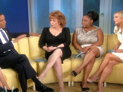 VIDEO: President Obama defends job growth under his administration while on The View.