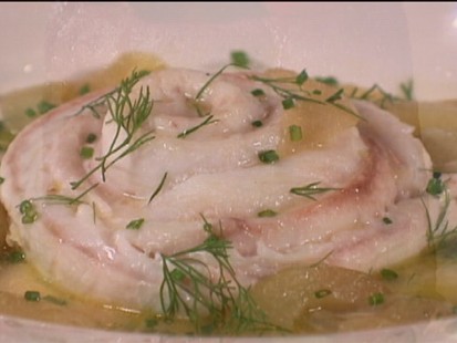 Steamed Sole With Vermouth