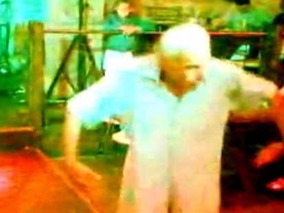 VIDEO: Grandpa Gaga has dancing moves that are burning up the Internet.