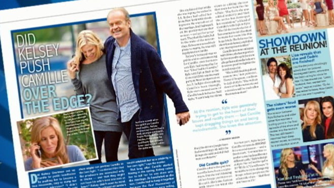 Camille Grammer S Latest Divorce Dig Kelsey Grammer Liked To