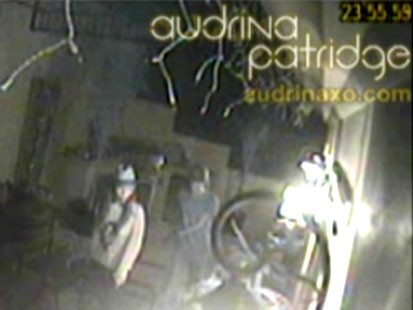 VIDEO: Audrina Patridge released surveillance video of her home being robbed.