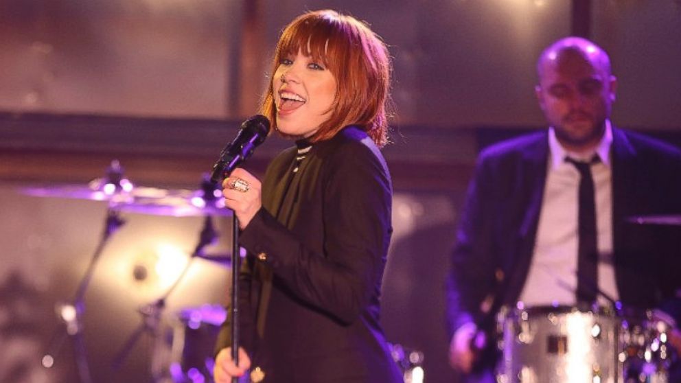 Carly Rae Jepsen is featured as a musical guest on the ABC show "Castle", May 4, 2015. 
