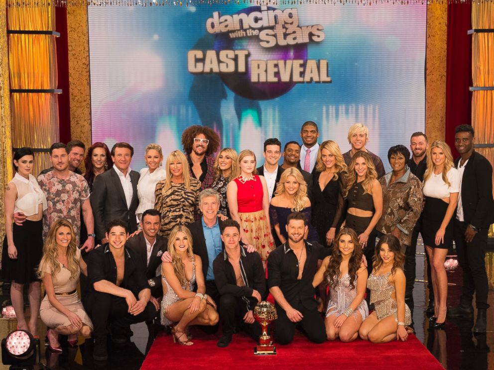 PHOTO: The star-studded celebrity cast for season 20 of Dancing With the Stars was revealed today on Good Morning America.