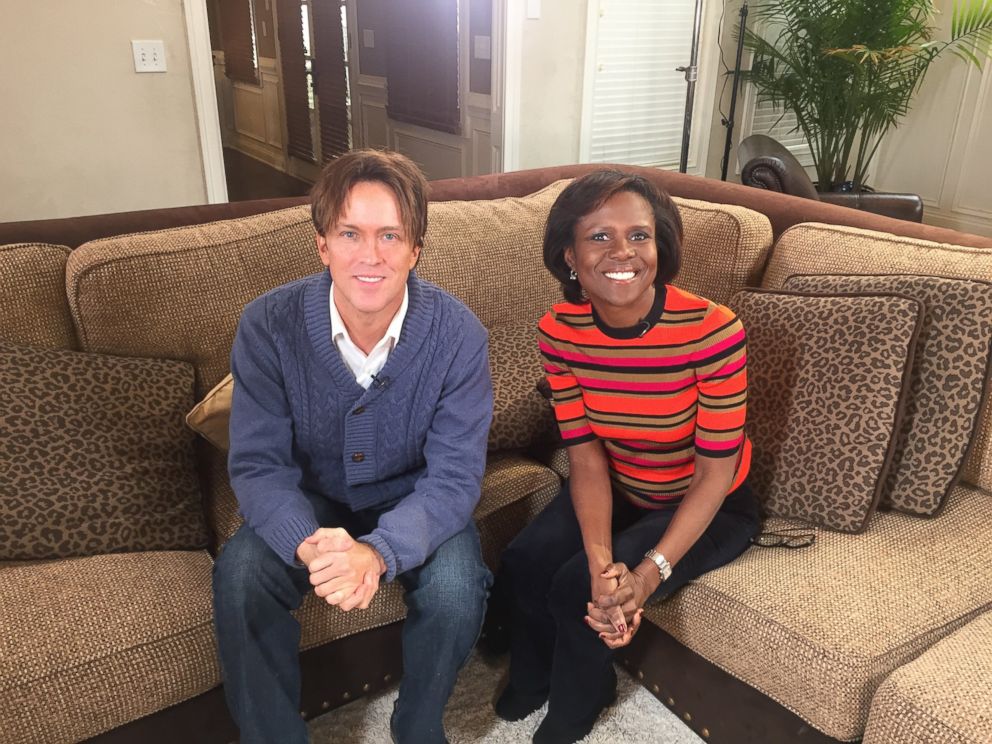 Larry Birkhead is pictured here with ABC's Deborah Roberts during an interview with ABC News "20/20."