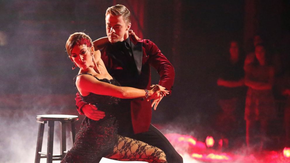 PHOTO: Amy Purdy dances with Derek Hough on the May 5, 2014 episode of Danc...